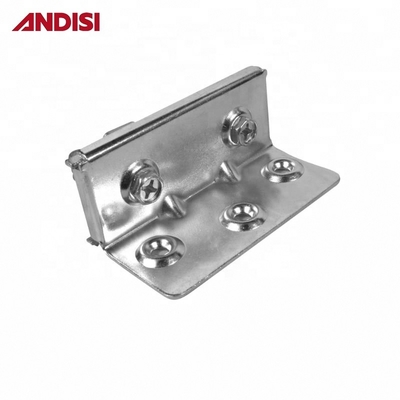 Bedkamermeubilair Hardware Metalen hoekbedbeugel voor hout Metalen bedframe
