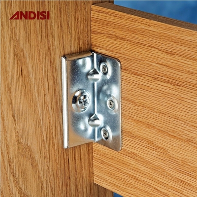 Bedkamermeubilair Hardware Metalen hoekbedbeugel voor hout Metalen bedframe