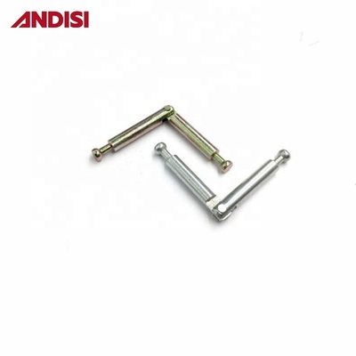 Postverpakking Mini Fixed Angle Metal Dowel Bolt voor meubels Houten verbinding 40/24mm