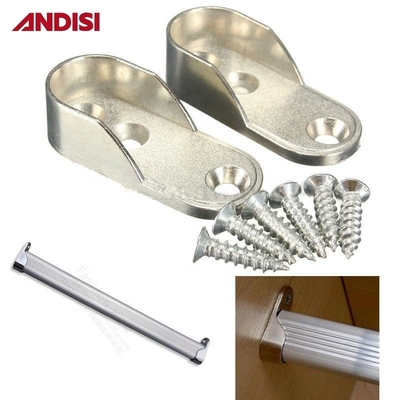 Slaapkamermeubelen Aluminiumbuis Kledingkast Hangende buis Spoor ovaal kast Rod Buis Gevouwen