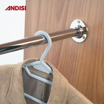 Stijlvolle Matt Zwarte Garderobe Tube voor Garderobe Staaf en Kleding Hangend Rail Langdurig