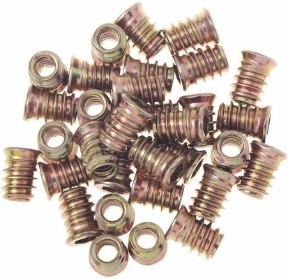 Postverpakking Y Hex Drive Bevestiging Gedrukt Insert Houten meubels Schroef Insert Nut