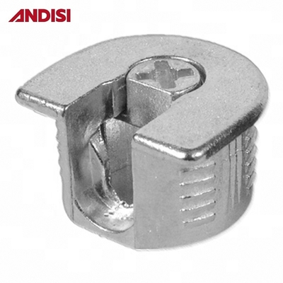 Zinklegeringsmeubelconnector Gegooid zinkdowel pin schroef en cam lock schijf Mail verpakking