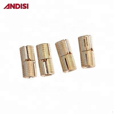 Moderne design stijl High End Messing verborgen cilinder Solid Messing Scharnieren voor houten doos