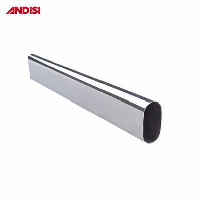 Slaapkamermeubelen Aluminiumbuis Kledingkast Hangende buis Spoor ovaal kast Rod Buis Gevouwen