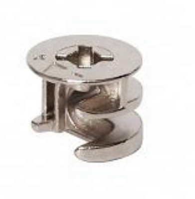 Houten kast verbindend pas cam bolt en transparante nylon moer dowel schroeven cam slot
