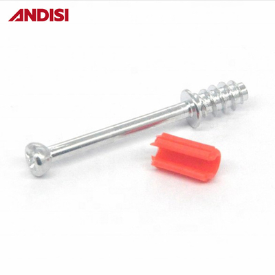 Andere meubels Hardware Mini Fix Dowel Cabinet Connector Bolt Plastic Self Tapping Screw