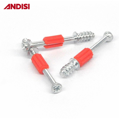 Andere meubels Hardware Mini Fix Dowel Cabinet Connector Bolt Plastic Self Tapping Screw
