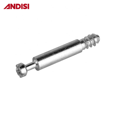 Meubels aansluiting Bolt Mini Fix Schroeven Dowel 33/36/46mm Zinkgeplatte staal M4 Modern Hardware