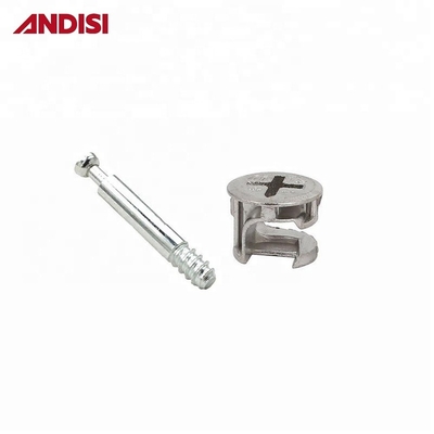 Meubels aansluiting Bolt Mini Fix Schroeven Dowel 33/36/46mm Zinkgeplatte staal M4 Modern Hardware